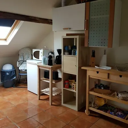 Sous Les Toits D'honfleur Lägenhet